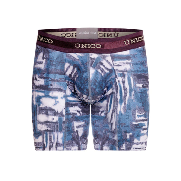 BOXER MEDIO IMPASTO AZUL