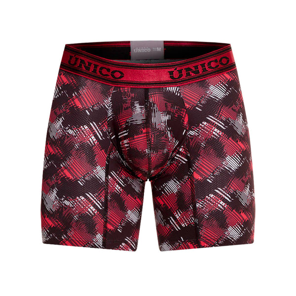 BOXER MEDIO LÁMINA ROJO