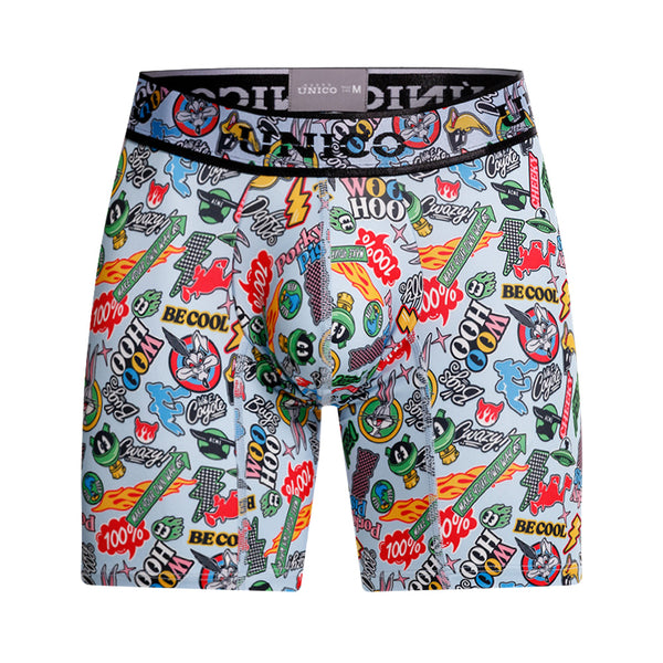 BOXER MEDIO LOONEY AZUL