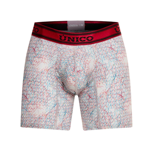 BOXER MEDIO MALLA GRIS