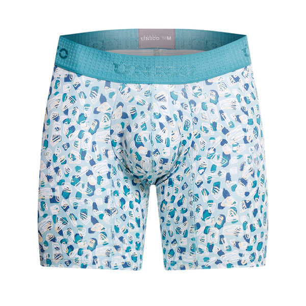 BOXER MEDIO ÓVALO AZUL
