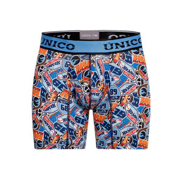 BOXER MEDIO PITS AZUL