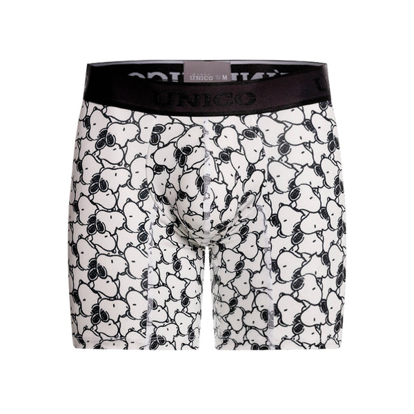 BOXER MEDIO SNOOPY BLANCO