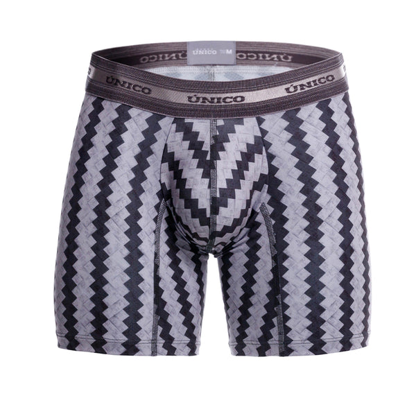 BOXER MEDIO TRICOTOSA GRIS