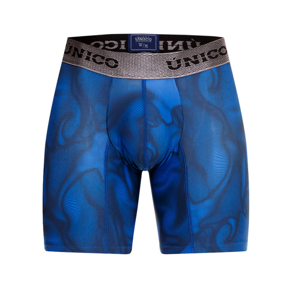 BOXER MEDIO OLEADA AZUL