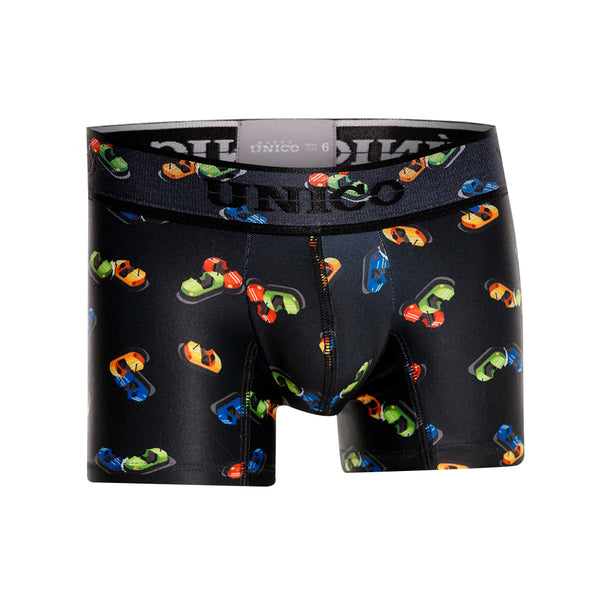 BOXER MEDIO JUNIOR CHOCONES NEGRO