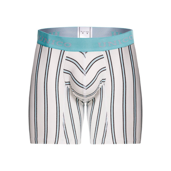 BOXER MEDIO CASSIS BLANCO