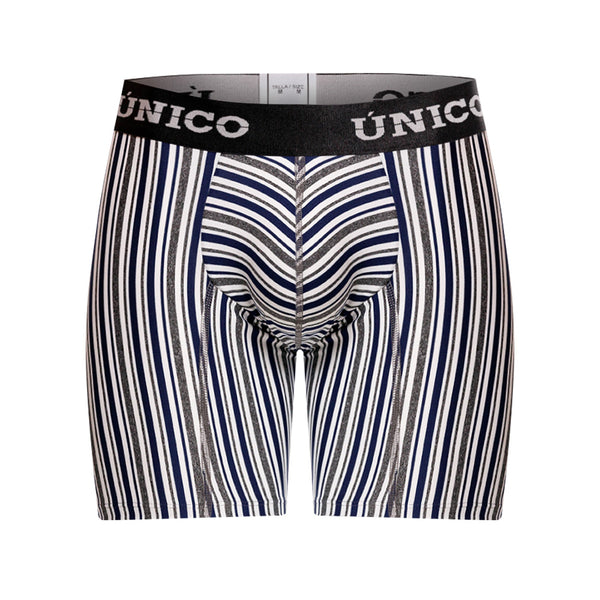 BOXER MEDIO FRACTAL AZUL