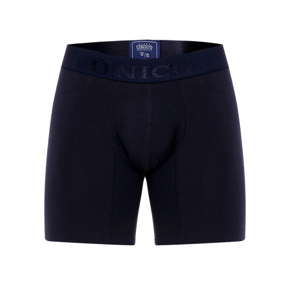 BOXER MEDIO ÉBANO A23 AZUL