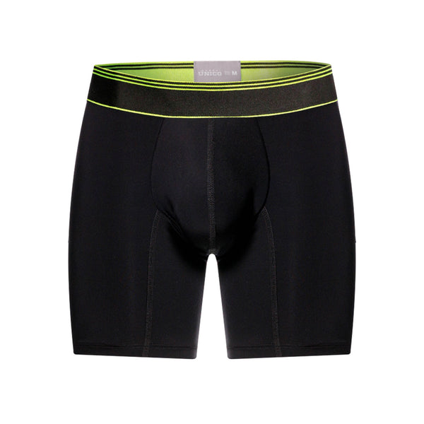 BOXER MEDIO LIMON NEGRO
