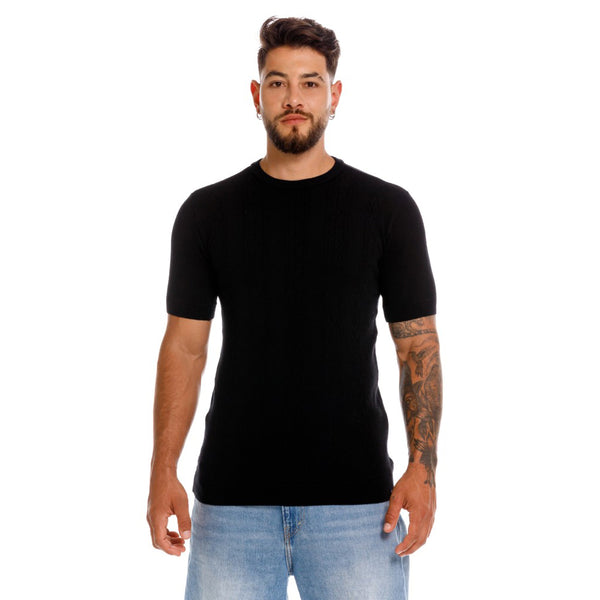 CAMISETA CUELLO REDONDO LIVERPOOL NEGRO