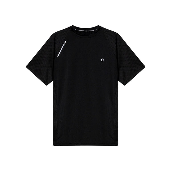 CAMISETA DEPORTIVA CAPITÁN NEGRO