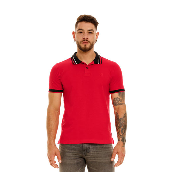 CAMISETA POLO MONTREAL ROJO