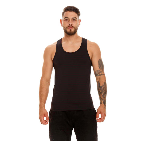 CAMISILLA BASIC NEGRA 23 NEGRO