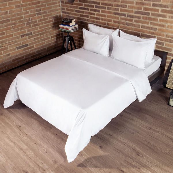 COVER DUVET BASIC (1.85CMX2.40CM) BLANCO