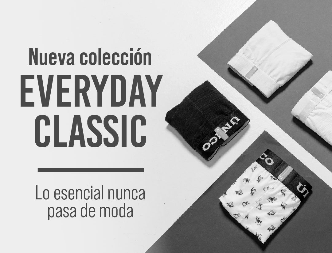 ¡EVERYDAY CLASSIC! | Ropa interior básica | Mundo Único