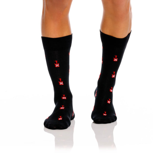 MEDIA CASUAL CUERDAS NEGRO