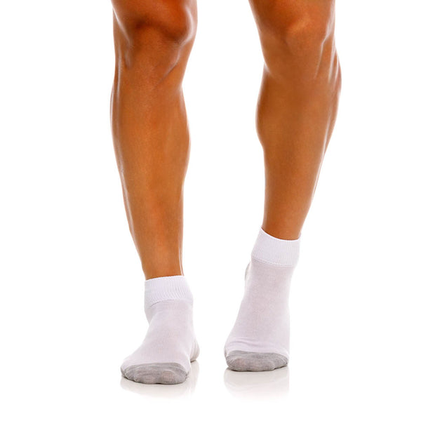 MEDIA TOBILLERA BCO GRIS TOLU04 CLARIDAD BLANCO