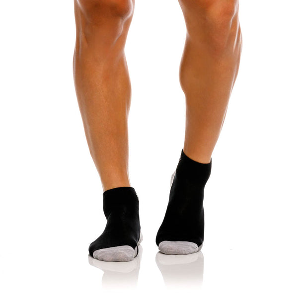 MEDIA TOBILLERA NEG GRIS TOLU03 ÓNIX NEGRO