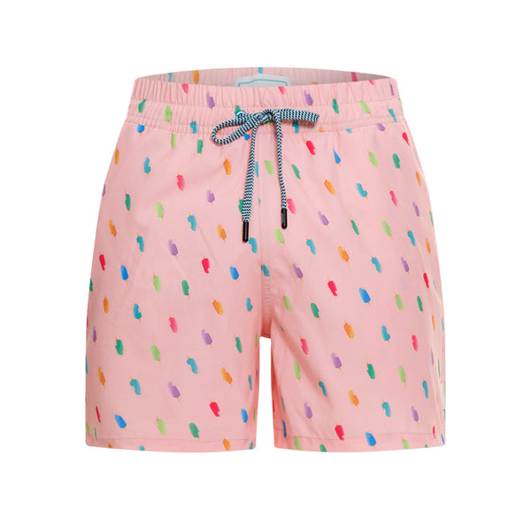 PANTALONETA MEDIA INFANTIL PALETAS MANDARINA