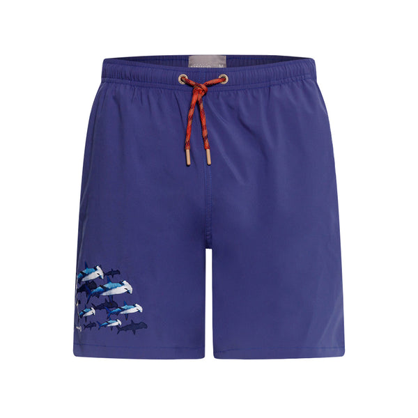 PANTALONETA MEDIA MARTILLO AZUL