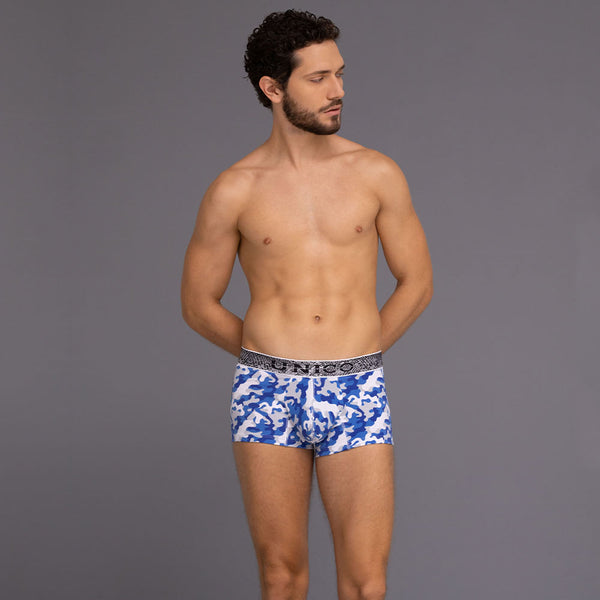 BOXER COPA CORTO BLUE CAMO ESTAMPADO