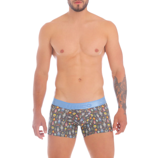 BOXER COPA CORTO CYBORG ESTAMPADO