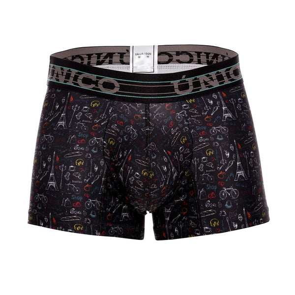 BOXER COPA CORTO NEUTRAL ESTAMPADO