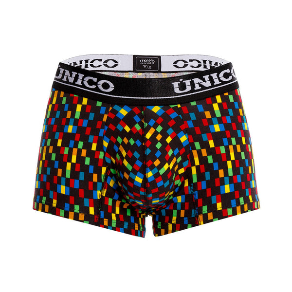 BOXER COPA CORTO PALETA DE COLOR ESTAMPADO