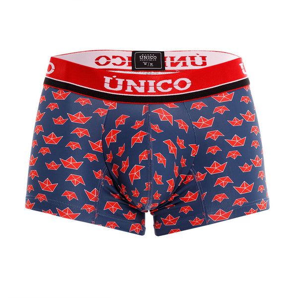 BOXER COPA CORTO PUERTO DE PAPEL ESTAMPADO