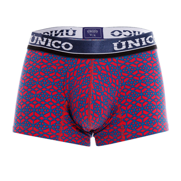 BOXER COPA CORTO ROMBOS ESTAMPADO