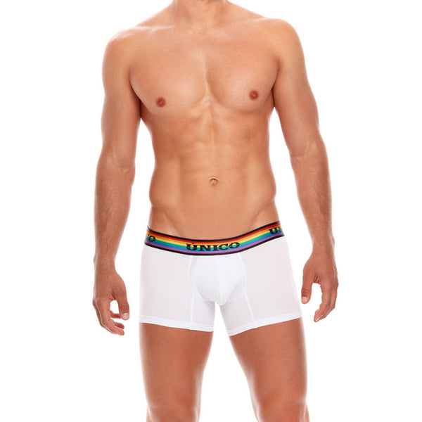 BOXER COPA CORTO PRIDE 21 BLANCO