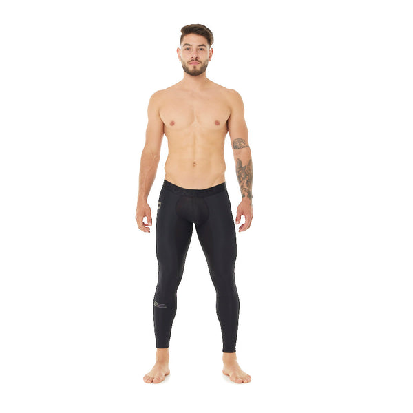 BOXER LONG JOHN SOCCER BLACK NEGRO