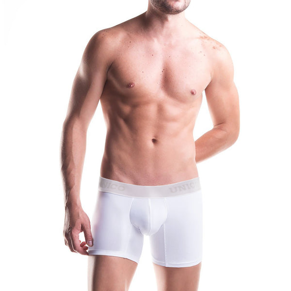 BOXER COPA MEDIO CRISTALINO MICROFIBRA M BLANCO