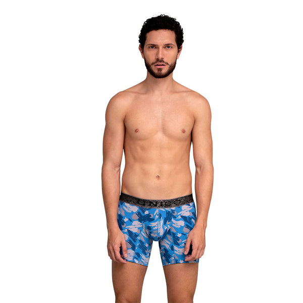 BOXER COPA MEDIO BACK TO OMBRE ESTAMPADO