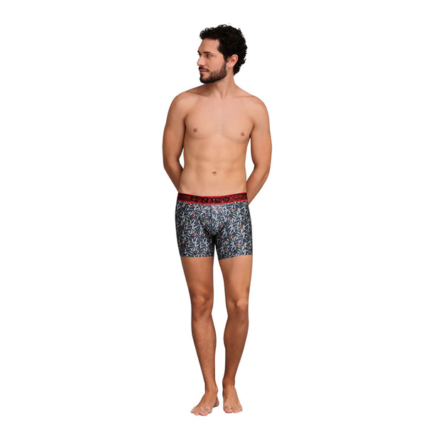 BOXER COPA MEDIO FLORA ESTAMPADO