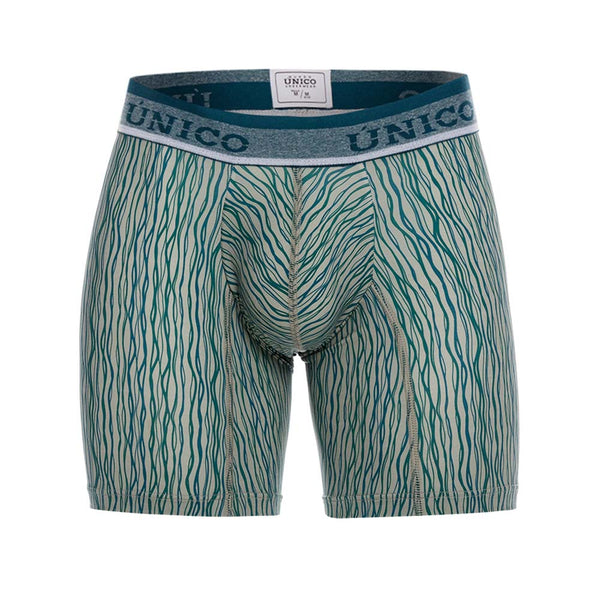 BOXER COPA MEDIO MICROALGAS ESTAMPADO