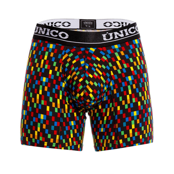BOXER COPA MEDIO PALETA DE COLOR ESTAMPADO