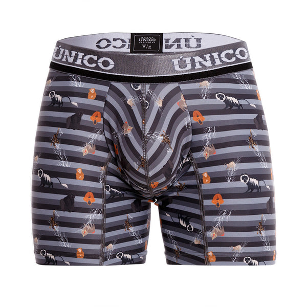 BOXER COPA MEDIO RAYA MONOS ESTAMPADO