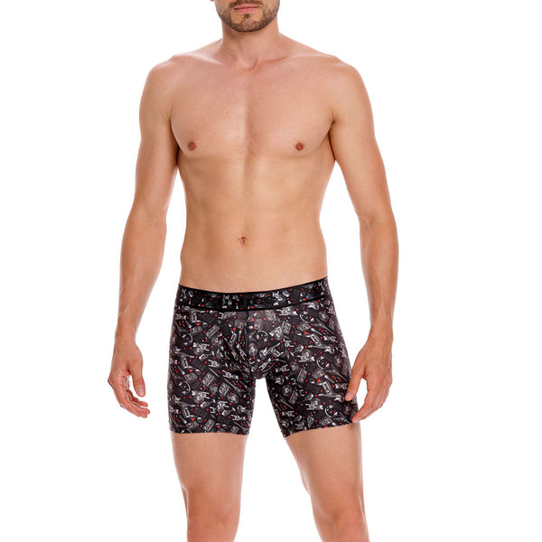 BOXER COPA MEDIO ROCK ESTAMPADO