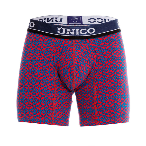 BOXER COPA MEDIO ROMBOS ESTAMPADO