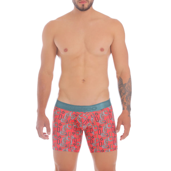 BOXER COPA MEDIO SCHEME ESTAMPADO