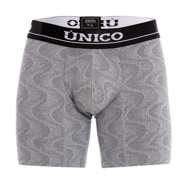 BOXER COPA MEDIO SOFISTICADO GRIS CLARO