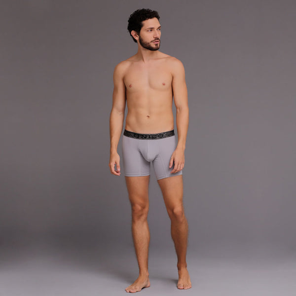 BOXER COPA MEDIO PEWTER GRIS CLARO