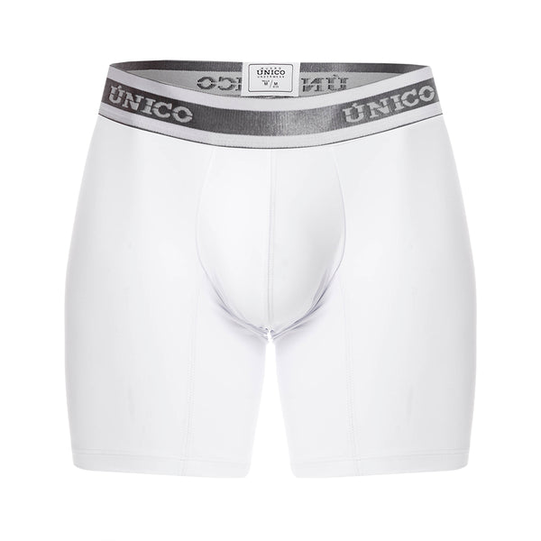 BOXER MEDIO LUSTRE A23 BLANCO